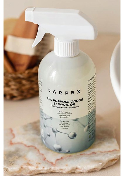 Çok Amaçlı Kötü Koku Giderici 500 ML ve Evcil Hayvan Koku Ve Leke Giderici 500 ML Set