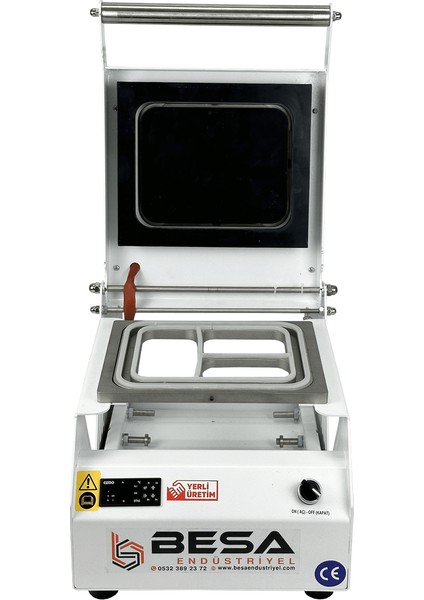 Üç Bölmeli Tabdlot Yemek Paketleme Makinesi