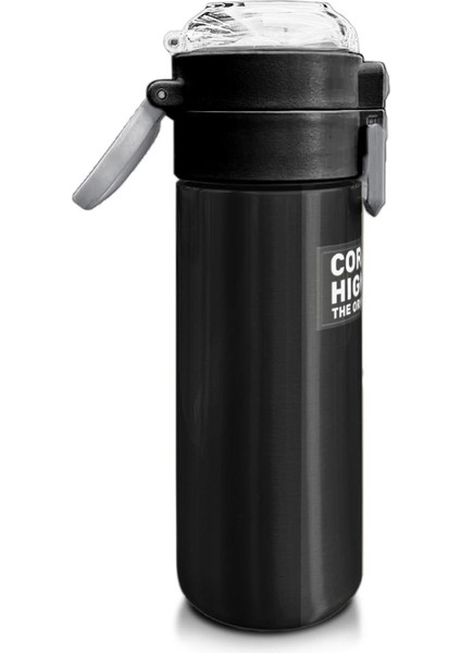 Kids Renkli Çizgili Desenli Pipetli ve Direkt Içim Çelik Termos 500 ml 31896 fiyatları