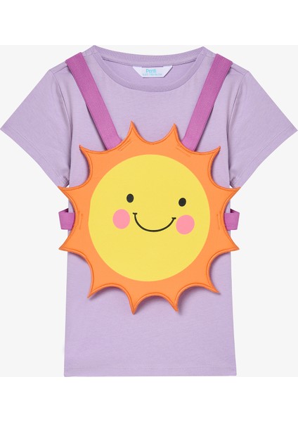 Kız Çocuk Sun Lila Pijama Takımı fiyatları