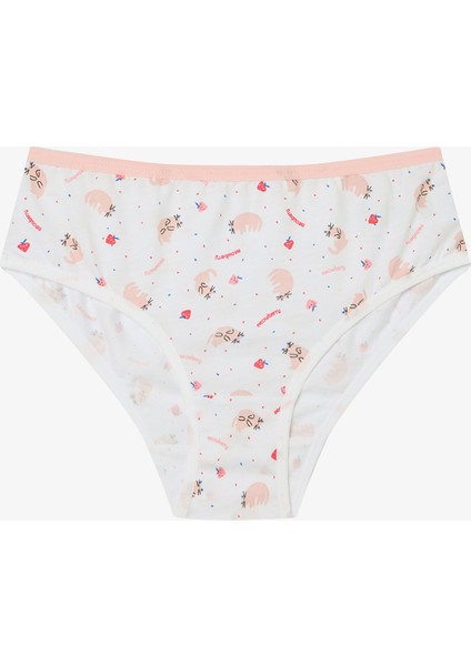 Kız Çocuk Meowberry Çok Renkli 5li Slip Külot fiyatları
