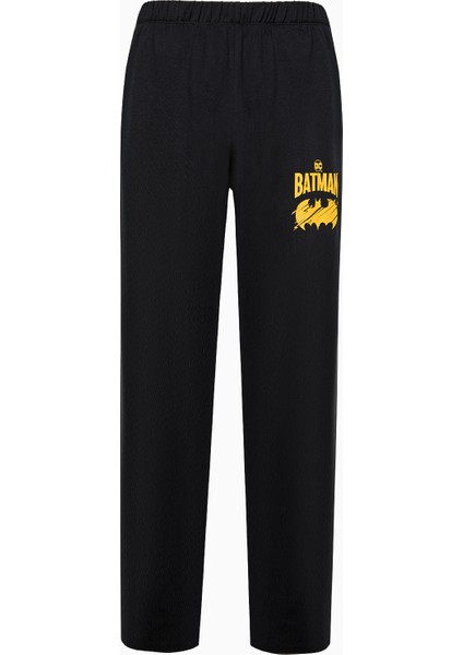 Batman Çok Renkli Pantolonlu Pijama Takımı