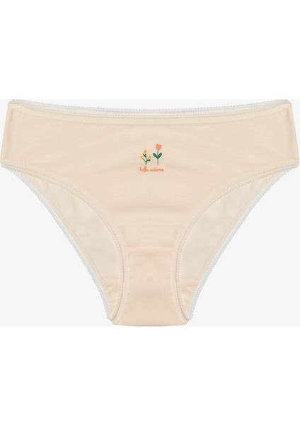 Kız Çocuk Autumun 5li Çok Renkli Slip Külot