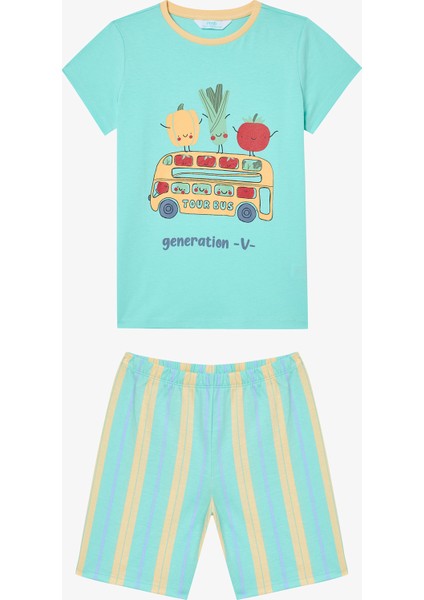 Erkek Çocuk Generation Çok Renkli 2li Pijama Takımı
