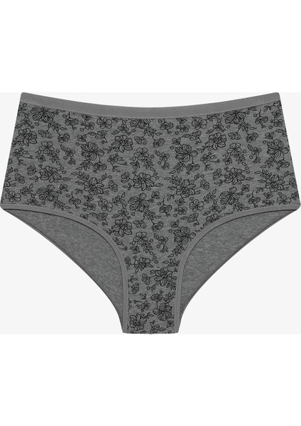 Black Chic 3lü Çok Renkli Highwaist Slip Külot