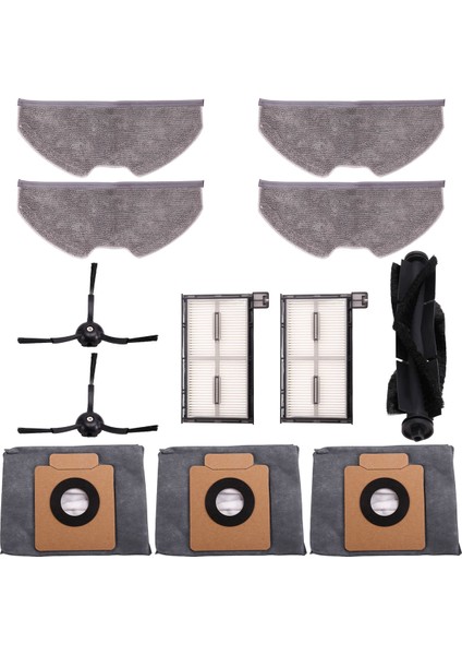 X8 Pro Robot Yedek Parçaları Ana Silindir Fırça Hepa Filtre Paspas Pedi Bez Toz Torbası Aksesuarları (Yurt Dışından) fiyatları