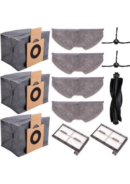 X8 Pro Robot Yedek Parçaları Ana Silindir Fırça Hepa Filtre Paspas Pedi Bez Toz Torbası Aksesuarları (Yurt Dışından) modelleri