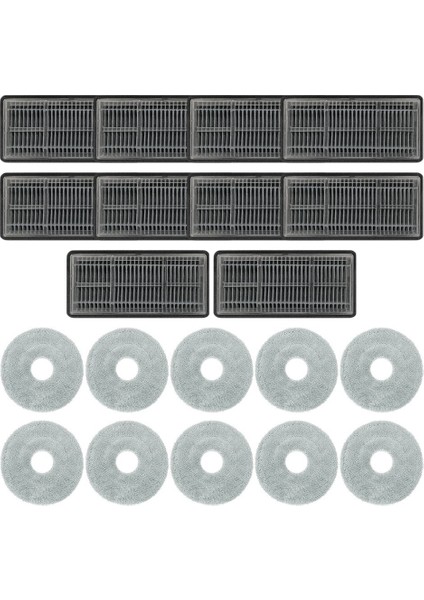 X40 Pro Ultra Vakum Parçaları Hepa Filtre Paspas Bezi Aksesuarları (Yurt Dışından)