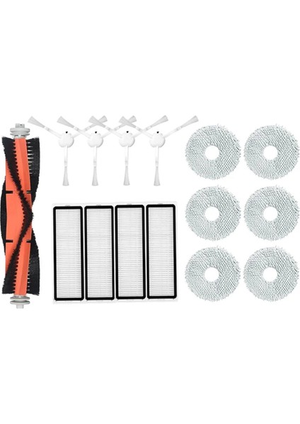 Robot Vakum X10+ X10 Plus B101GL Yedek Parça Aksesuarları Hepa Filtre Toz Torbası Bez Paspas Stand Kutusu (Yurt Dışından)