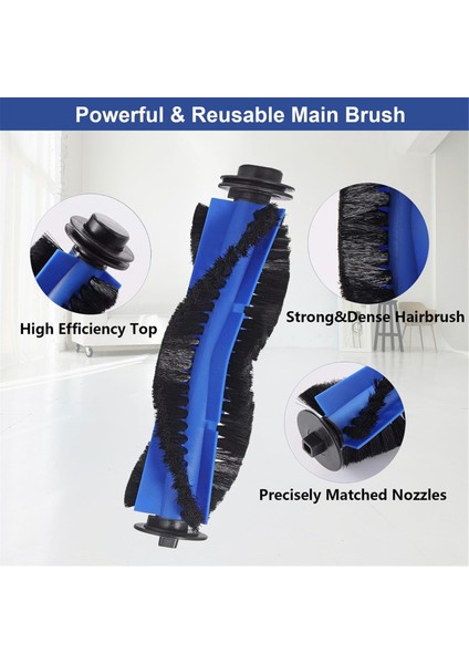 Robovac 11S Max, 15C 30C Max G30 Edge G10 Hibrit Robot Aksesuarları Için Yedek (Yurt Dışından) modelleri