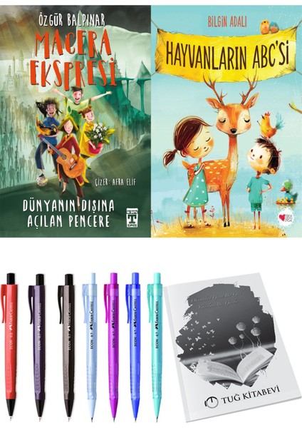 Macera Ekspresi Dünyanın Dışına Açılan Pencere ve Hayvanların Abc'si