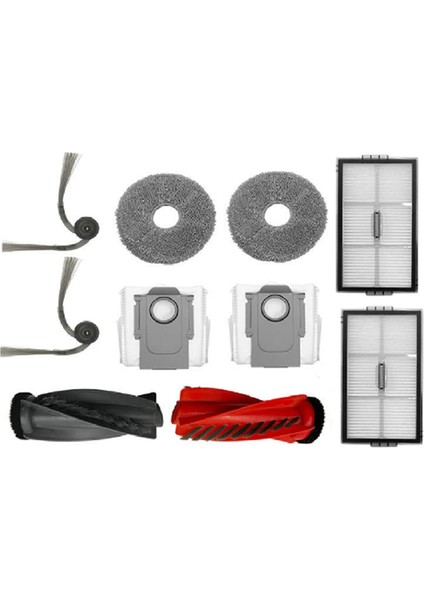G20S Ultra Süpürme Robotu Aksesuarları Için 10 Adet Ana Yan Fırça Toz Torbası Paspas Temizleyici Parça Değişimi (Yurt Dışından) fiyatları