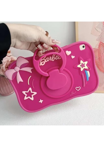 Apple iPad Air 3 / Pro 10.5 Kılıf Cute Dolls Standlı Eğlenceli 3D Karekterli Çocuk Kılıfı A2152 A2123 A2153 A2154 A1701 A1709 A1852 indirimleri