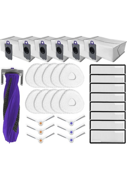 Freo Z Ultra Vakum Parçaları Ana Silindir Yan Fırça Hepa Filtre Paspas Bezi Toz Torbası Aksesuarları (Yurt Dışından)