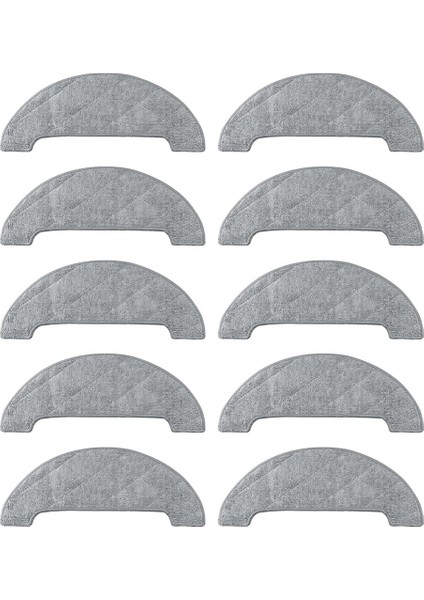 Q6 Pro T10+ N2 Robot Süpürge Için Paspas Bezi Değiştirme Seti Temizleme Pedleri (Yurt Dışından)