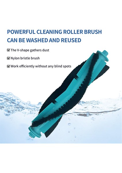 S5+ Plus Için 17 Adet, 2299 Ultra Home X-Treme Vakum Yedek Parçaları Ana Yan Fırça Paspas Pedleri (Yurt Dışından) modelleri