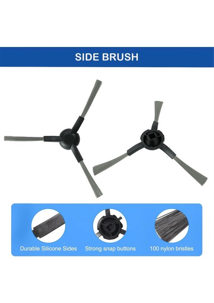 60 Adet Silindir Yan Fırça Filtre Paspas Toz Torbası L10S Pro Ultra HEAT/X30 ULTRA/X30 PRO/S10 Vakum Parçaları Için (Yurt Dışından) fırsatları