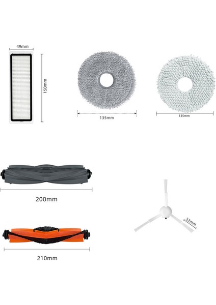 L10S Sweep Zemin Değiştirme Fırçası Parça Seti Için Robot (Yurt Dışından) modelleri