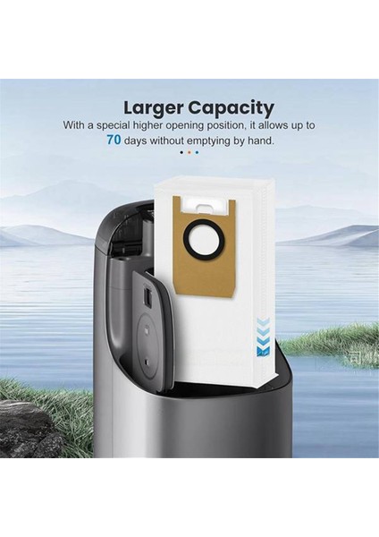 Omni S1 / S1PRO Süpürge Aksesuarları Için 12 Adet Toz Torbası Uzun Ömürlü ve Iyi Çalışacak Şekilde Üretilmiştir (Yurt Dışından)