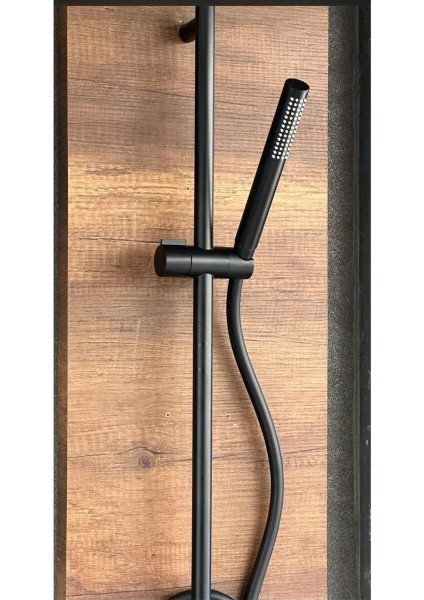 Siyah Sürgülü Duş Takımı Matt Black A45725 fiyatları