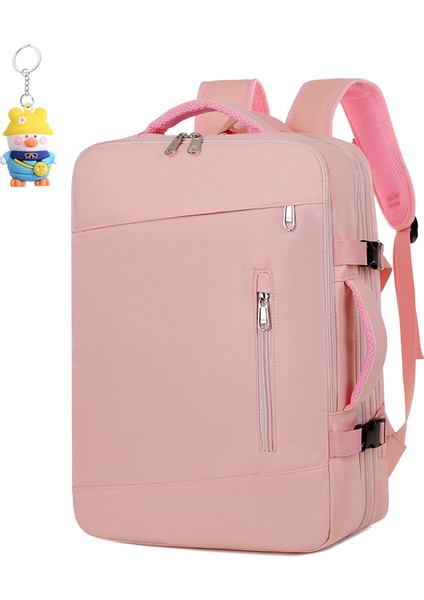 Erkek Sırt Çantası Moda Çok Fonksiyonlu Kadın Sırt Çantası Büyük Kapasiteli Seyahat Okul Çantası Su (Yurt Dışından)