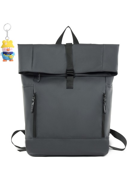 Çok Fonksiyonlu Rulo Sırt Çantası Iş Banliyö Seyahat Çantası Büyük Kapasiteli Bilgisayar Öğrenci Okul Çantası (Yurt Dışından)