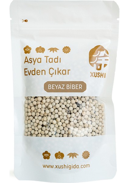 XUSHI GIDA Beyaz Biber Barbarum - 100G