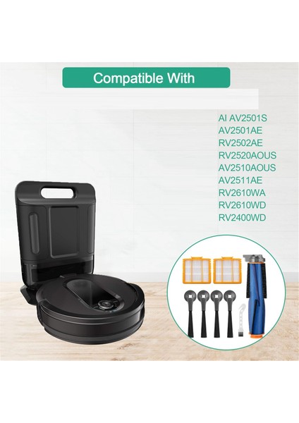 Aı AV2501S AV2501AE RV2502AE RV2410WD RV2620WD AV2510AOUS Robot Süpürge Aksesuarları Için Yedek Parçalar (Yurt Dışından) fırsatları