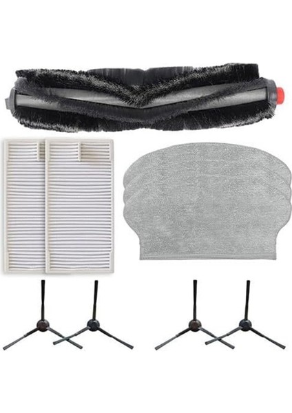 NER600 Robot Süpürge Ana Yan Fırça Hepa Filtre Paspas Bezi Yedek Parça Aksesuarları (Yurt Dışından) modelleri