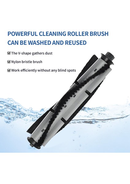 Bluebot Comfort Plus Robot Süpürge Aksesuarları Yedek Ana Yan Fırça Paspas Bezi Filtre Torbası (Yurt Dışından) fiyatları