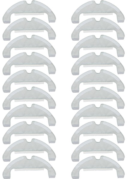 D10S Plus Robot Süpürge Için 20 Adet Paspas Bezi Değiştirilebilir Yıkanabilir Temizlik Bezi (Yurt Dışından)