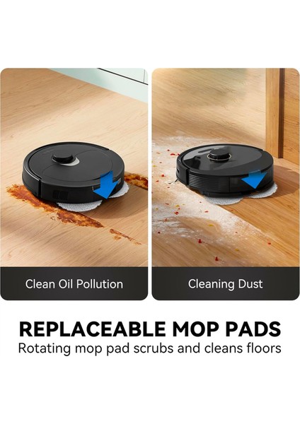 Q & Qrevo Maxv Robot Için Mikrofiber Vakumlu Paspas Bezi Pedleri - Yeniden Kullanılabilir ve Yıkanabilir Yedek Parçalar (Yurt Dışından) indirimleri