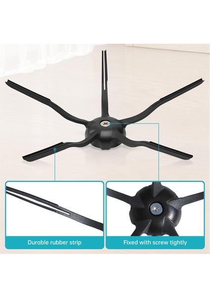 S5 Max S6 Maxv Pure E20 E25 E35 Süpürme ve Paspaslama Robotu Için 17 Parça Yedek Parça Takımı (Yurt Dışından) indirimleri