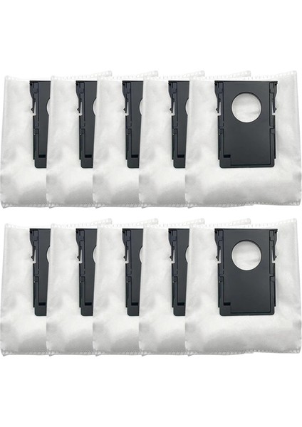 W20 Pro J20 Robot Yedek Toz Aksesuarları Için 10 Adet Elektrikli Süpürge Torbası (Yurt Dışından)