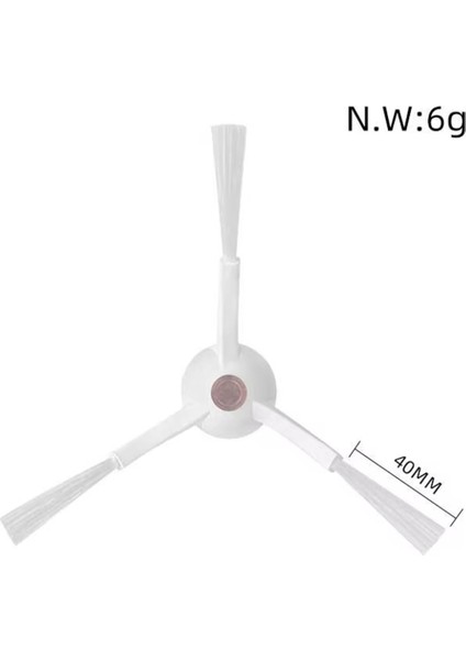 Zemin 3 Istasyon Robot Süpürge Yedek Parça Aksesuarları Ana Yan Fırça Paspas Bez Bez (Yurt Dışından) fırsatları