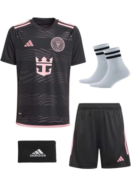 Lionel Messi Inter Miami Çocukalt-Üst Takım T-Shrt +Şort+Çorap+Bileklik fiyatları