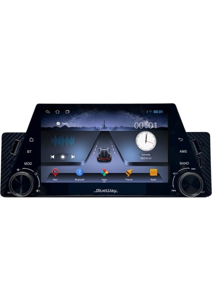 Araç Multimedya Android Ekran Carplay Navigasyon Double Teyp 5 Inch 2+32 Tekdin Universal