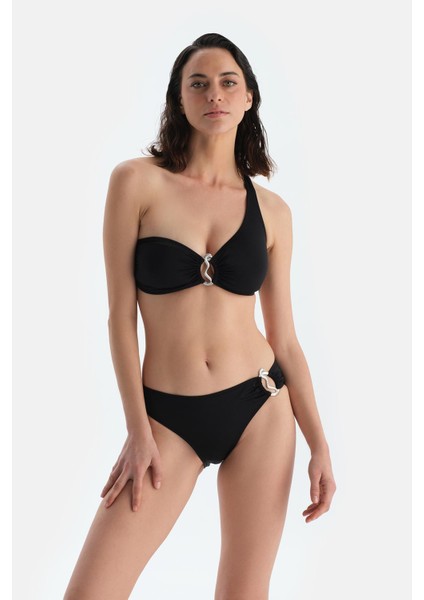 Siyah Normal Bel Bikini Alt