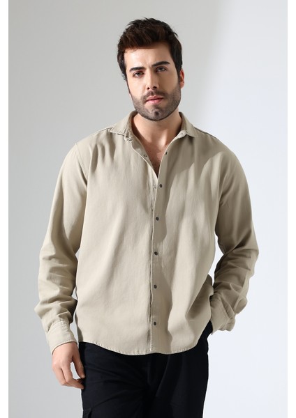 Erkek Büyük Beden Gabardin Gömlek – Slim Fit, Rahat Kesim, Çıtçıtlı, Şık ve Spor Gömlek modelleri