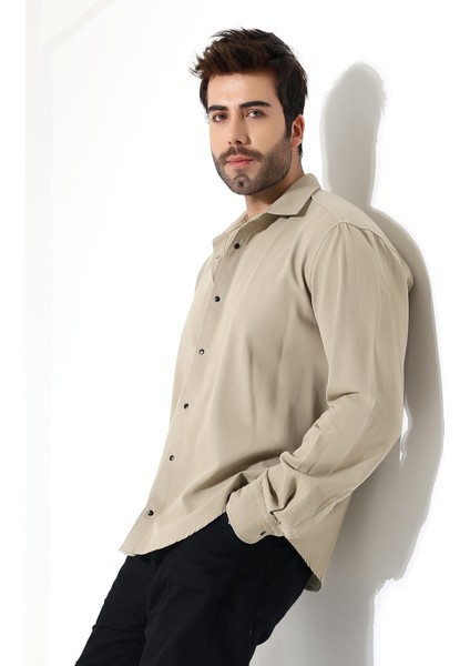 Erkek Büyük Beden Gabardin Gömlek – Slim Fit, Rahat Kesim, Çıtçıtlı, Şık ve Spor Gömlek indirimleri