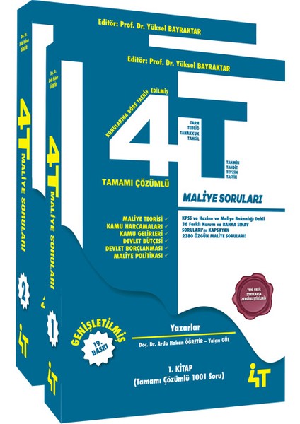 4t Maliye Soruları 19. Baskı