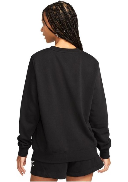 Air Fleece Kadın Siyah Günlük Stil Uzun Kollu Sweatshirt DV8054-010 fiyatları
