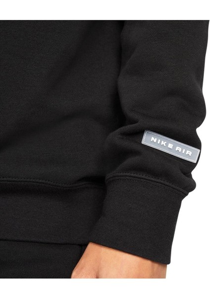 Air Fleece Kadın Siyah Günlük Stil Uzun Kollu Sweatshirt DV8054-010 fırsatları