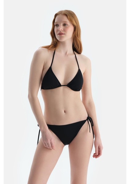 Siyah Spagetti Bikini Alt fırsatları