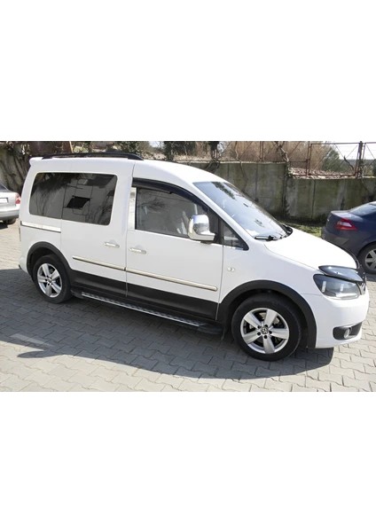 Volkswagen Caddy Uyumlu 2010-2015 Krom Kapı Kolu 4 Kapı Paslanmaz Çelik