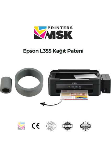 Epson L355 Kağıt Besleme Paten Seti
