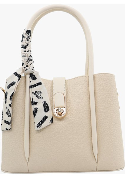 67-8107 Kadın Bej Omuz ve Kol Çanta