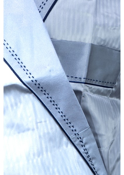 Erkek Şık Klasik Model Röpteşambır Premium Poplin Kumaş Varesa Model Cepli Rob Beli Kuşaklı fırsatları