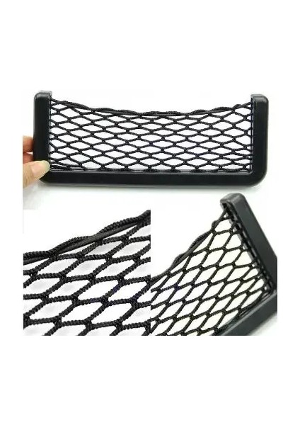 Telefon Tutucu Torpidoya Yapışan File 15*8 cm fırsatları