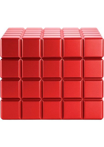 Heritage Cube Kırmızı Sedir Humidor Puro Kutusu